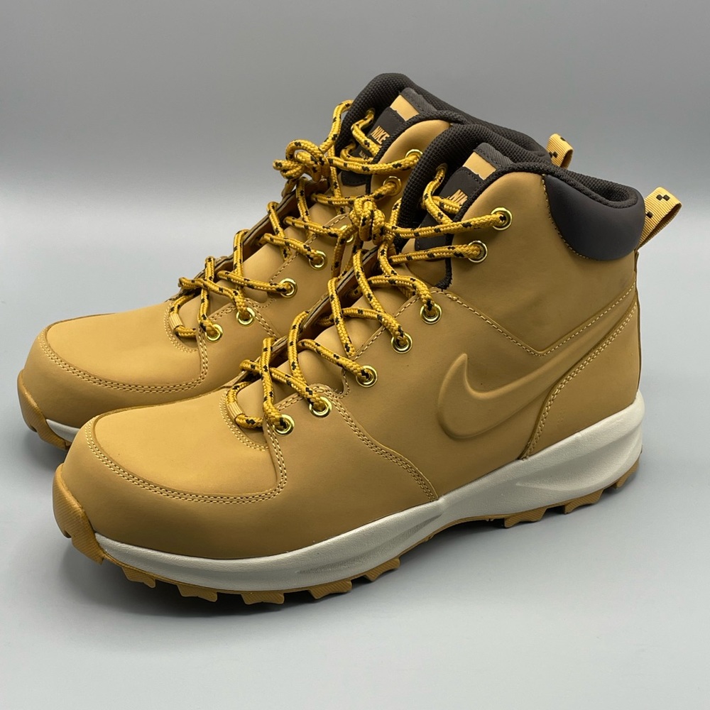 Nike Manoa Leather Boots Light Brown Men 11.5 New